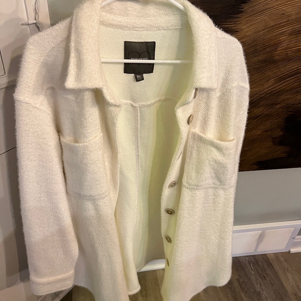 Maurices Ivory Knit Sweater